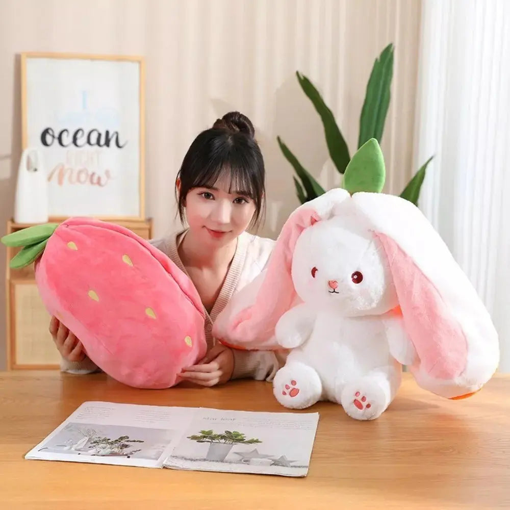Peluche De Conejo Kawaii Fresa